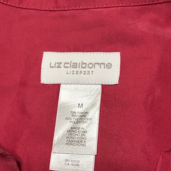 Liz Claiborne Long Sleeve Button Down Shirt - Picture 5 of 6